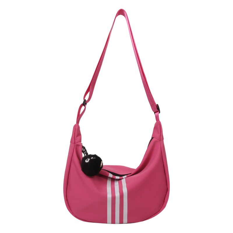 Oxford cloth dumpling bag 2023 new Crescent bag female messenger bag sports leisure chest bag large capacity Travel Bag
