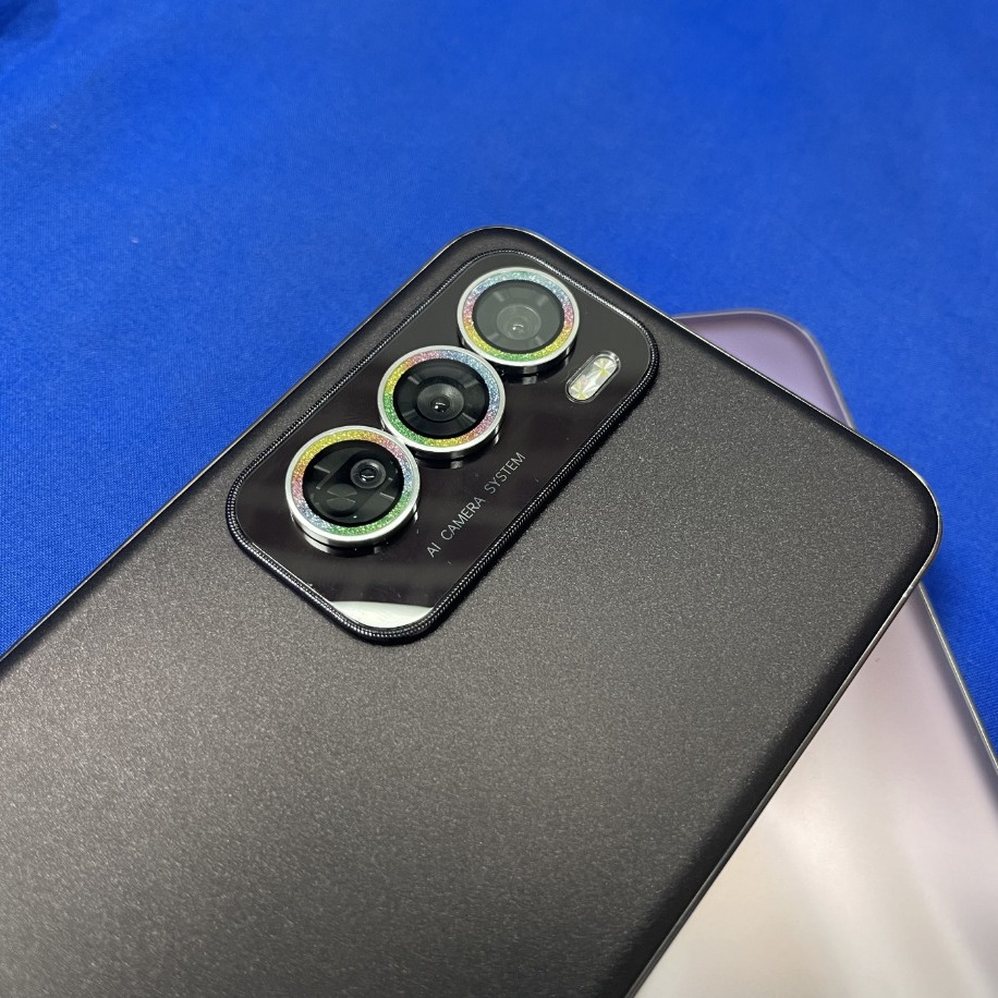 Aplicable para OPPO Reno12Pro versión extranjera de película de lente de teléfono móvil metal ojo de halcón película protectora de vidrio templado de alta definición