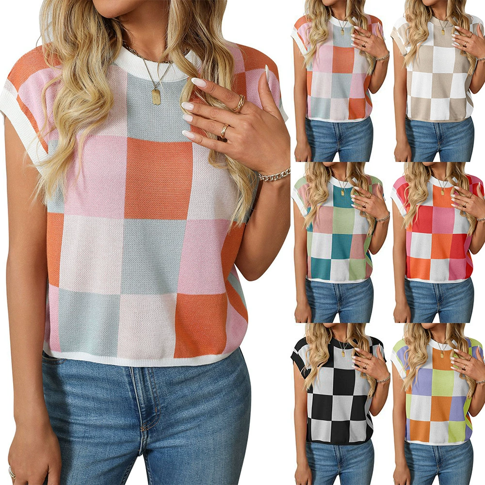 Трансграничная внешняя торговля Amazon 2025 летняя шляпа рукава с открытыми пупками и короткими рукавами