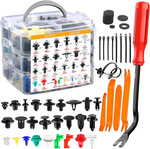 925pcs汽车通用盒装卡扣适用于门板挡泥板叶子板保险杠紧固件卡子