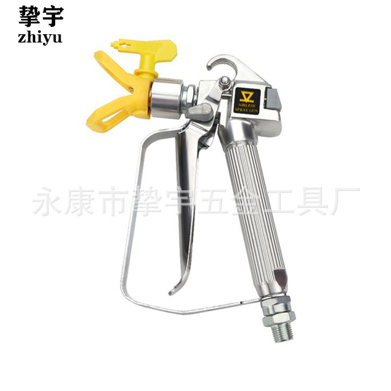 High pressure airless spraying machine accessories automatic spray gun paint latex paint paint spray gun with nozzle