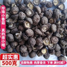 小香菇干货500g香菇特小珍珠菇干香菇商用香菇干散装纽扣菇香菇丁