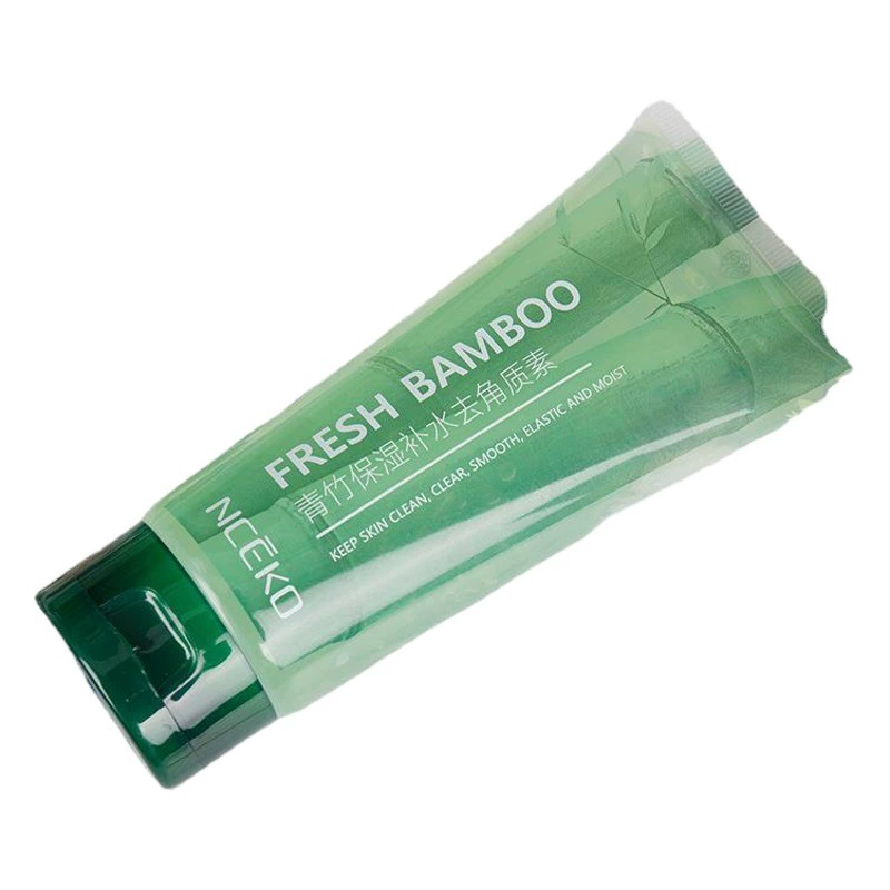 Liyanshijia Green Bamboo Cucumber Fair Отшелушивающая пенка для лица и тела Мягкое увлажнение Глубокое Очищение 150 г