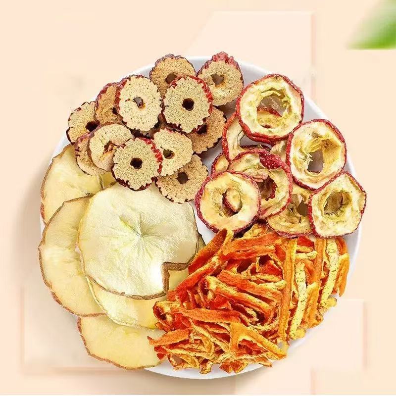 Apple Hawthorn Tea Chen Pi Tangerine Peel Herbal Blend 24 Teabags 120g Daily Wellness Brew overview