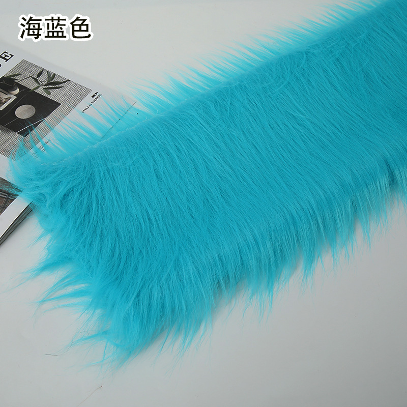 12㎝のぬいぐるみ生地diy落水毛人工毛シミュレーション毛人形毛獣装毛布|undefined