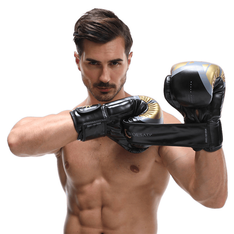 Mujeres y hombres guantes de boxeo para niños adultos y adolescentes Muay Thai Sanda boxeo de boxeo de lucha bolsa de arena fábrica de guantes de entrenamiento