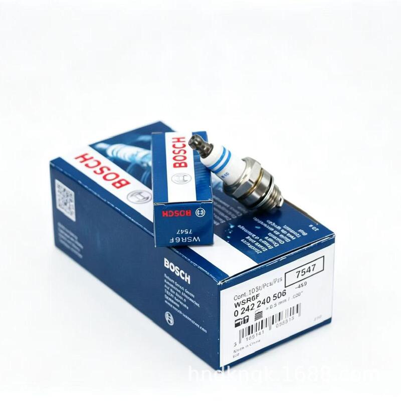 Bosch Wsr6F 7547 Spark Plug Is Suitable for Small Two-Stroke Engines, Motors, Water Pumps, and Go-Karts Bosch Wsr6F 7547 Spark Plug Is Suitable for Small Two-Stroke Engines, Motors, Water Pumps, and Go-Karts