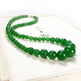 New in stock imitation jade agate tower chain sweater necklace women live drainage welfare gift jewelry wholesale