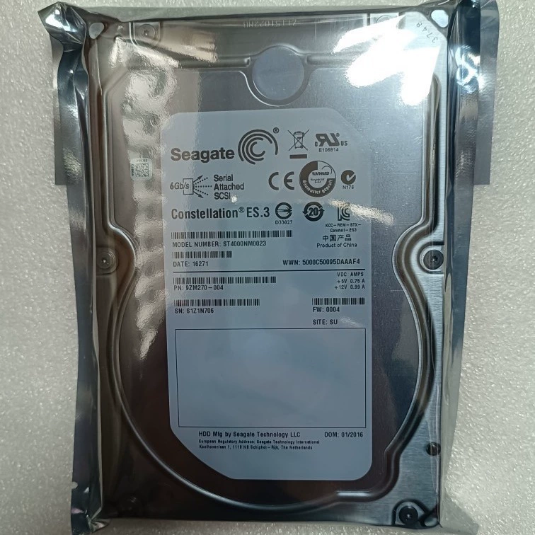 Оригинальный серверный диск ST4000NM0023 4TB 3,5" 529FG