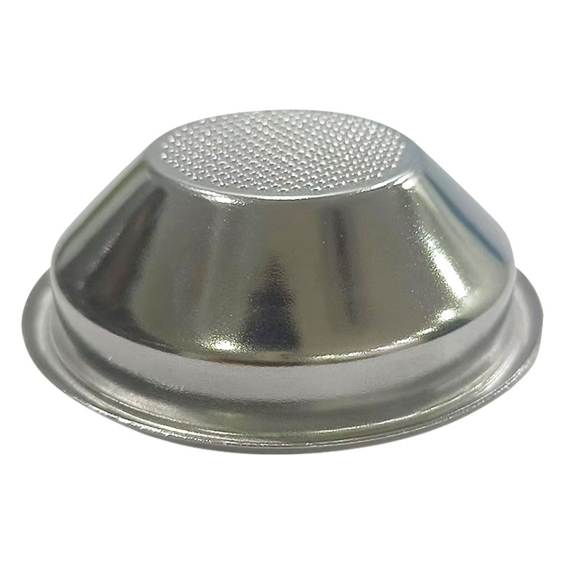 Factory wholesale porous American 54 single stainless steel powder bowl high pressure coffee machine accessories in stock quick hair