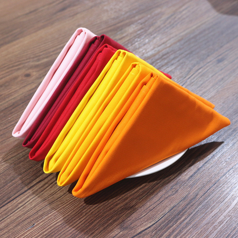 Pure cotton napkin mouth cloth mat towel food cover cloth pure cotton wipe Cup cloth absorbent lint-free folding flower table Pure cotton napkin mouth cloth mat towel food cover cloth pure cotton wipe Cup cloth absorbent lint-free folding flower table