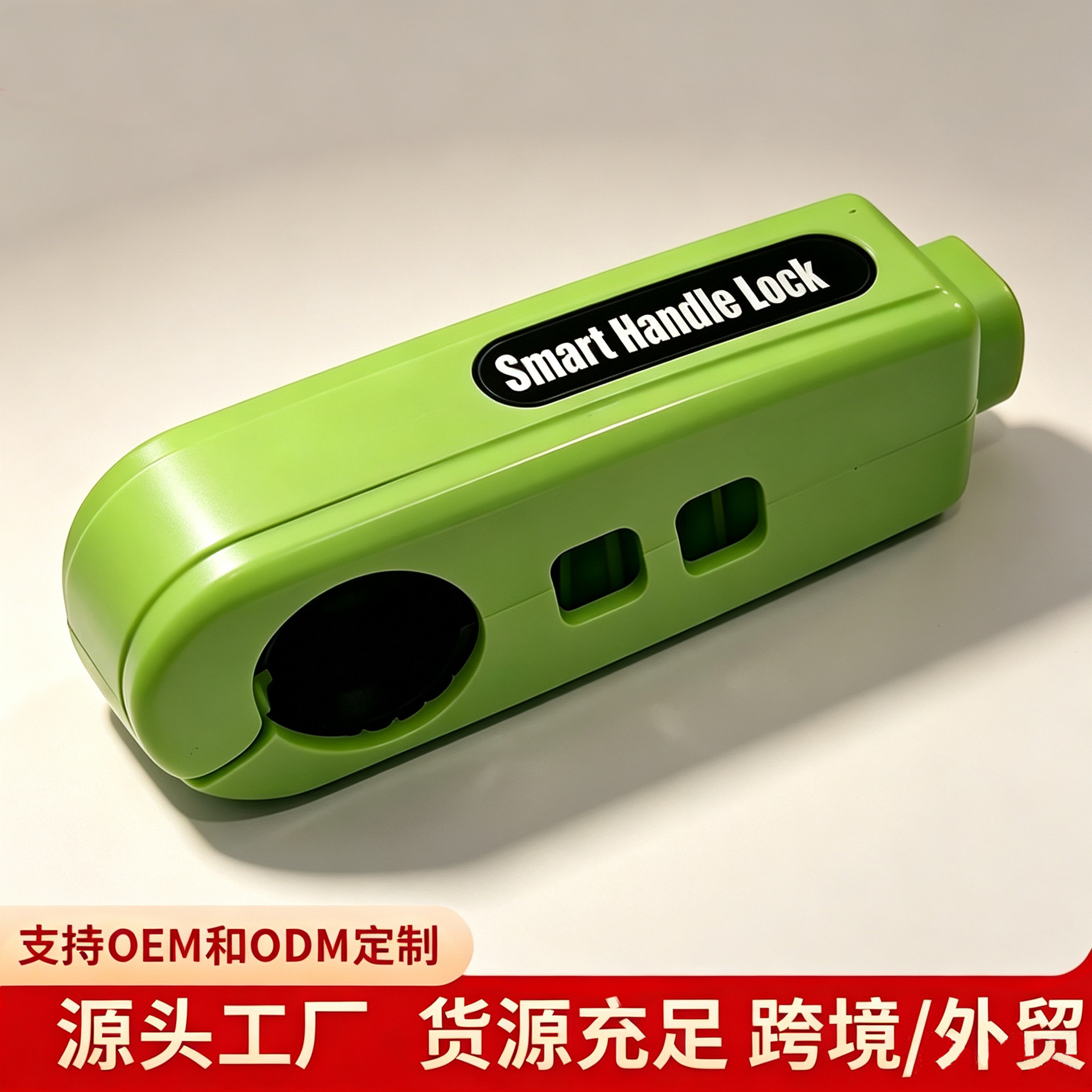 Cross-border alarm handlebar lock, custom motorcycle portable anti-theft lock, no installation required, universal throttle anti-theft lock wholesale