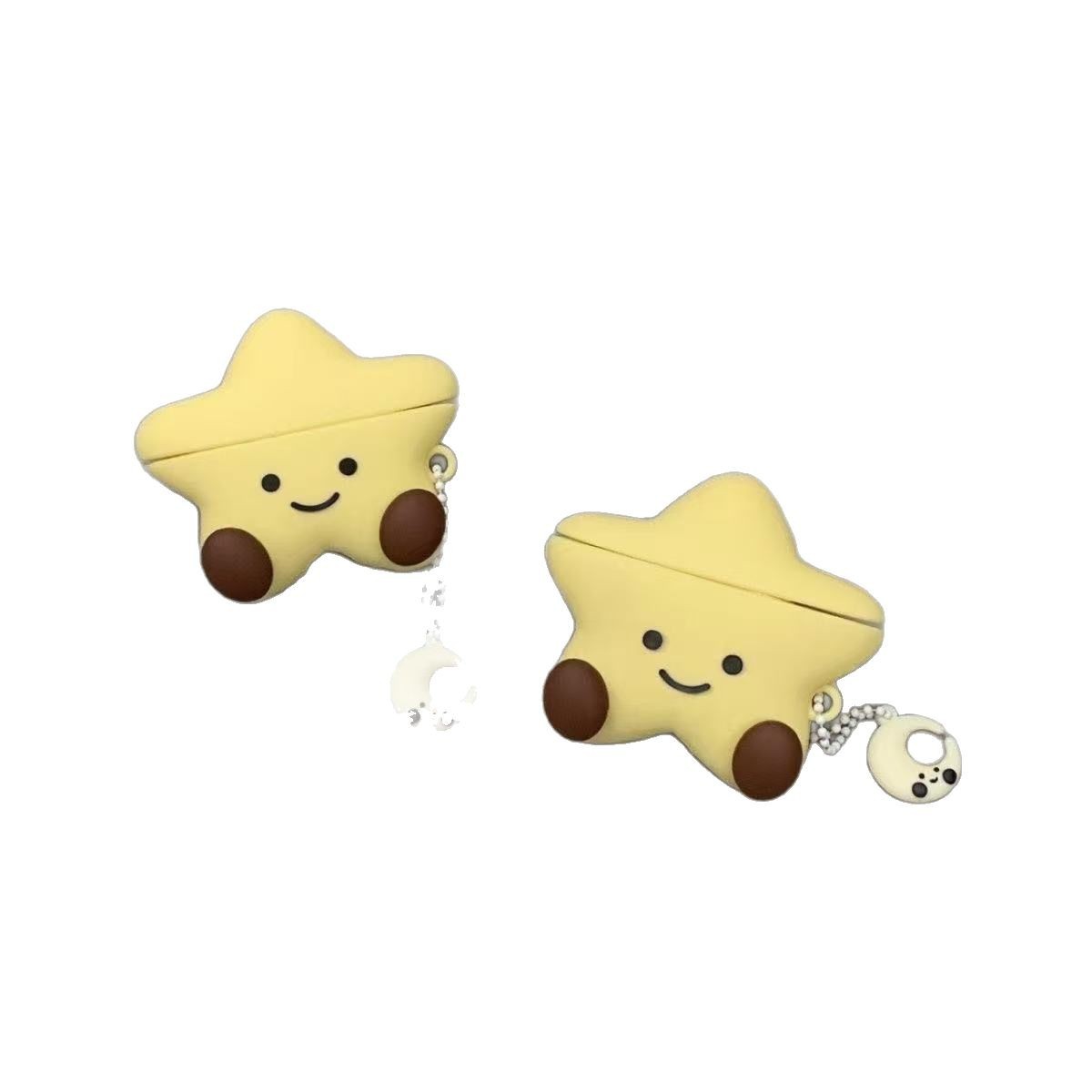 Bolsa de tela de dibujos animados adecuada para airpods 4ta generación funda protectora segunda generación 3ra generación pro2 funda para auriculares Bluetooth Apple