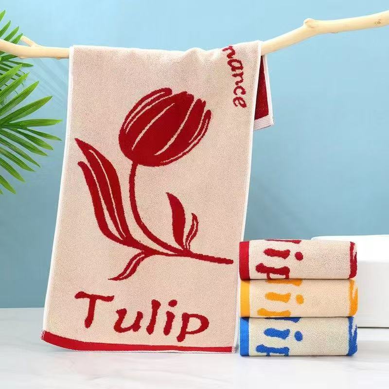 Toalha de rosto feminina em algodão, macia e absorvente_voghion.com