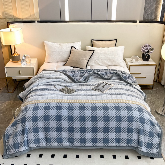 クラスA二重厚い毛布布団ラシェル超柔らかい天糸雲毛布冬保温カバー毛布卸売り