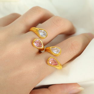 �W����ˇ�͹���僽�18k�_�ڽ�ָС���Ƕˮ�����pɫ�ʯ�OӋ