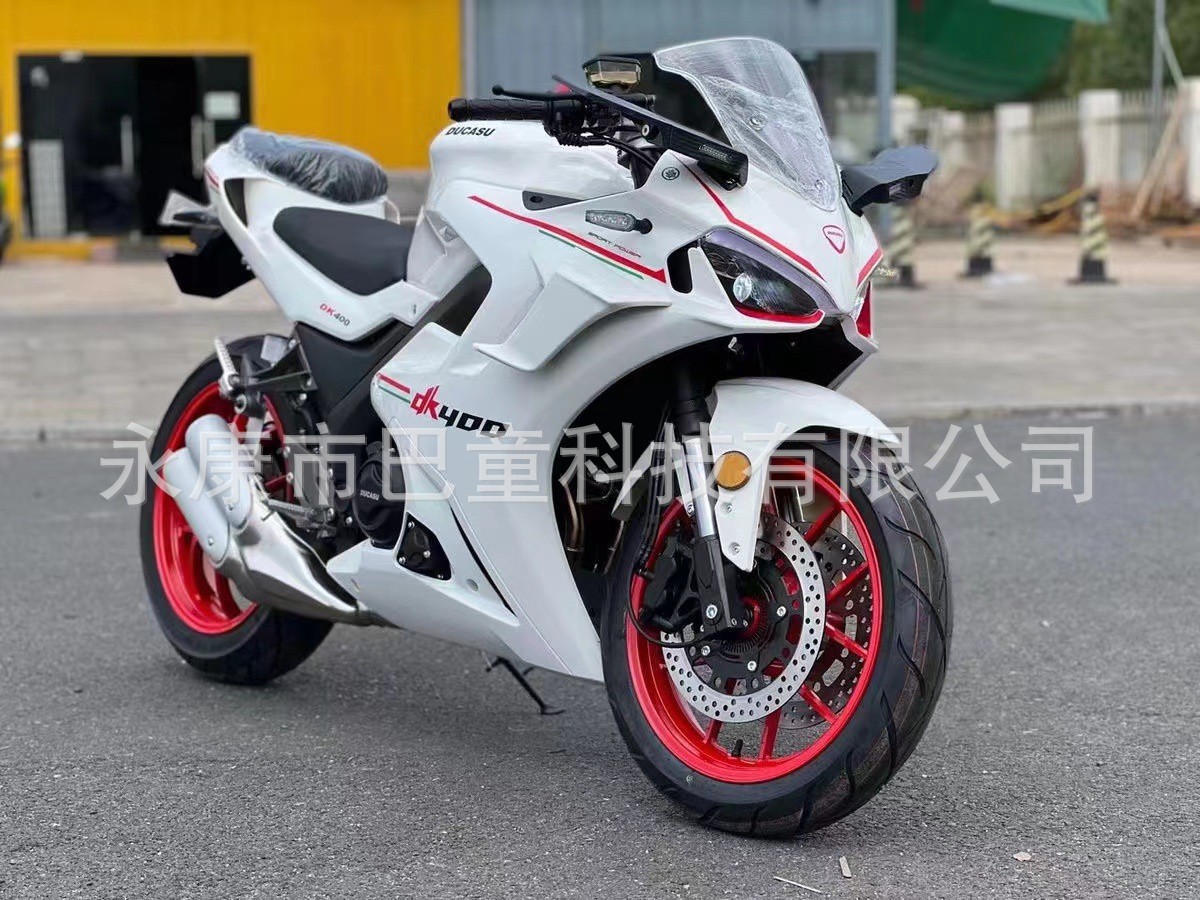 Foreign Trade Cross-Border Export Ducason Dk400Cc Motorcycle Sports Car Heavy Motorcycle Twin-Cylinder Water-Cooled Road Race