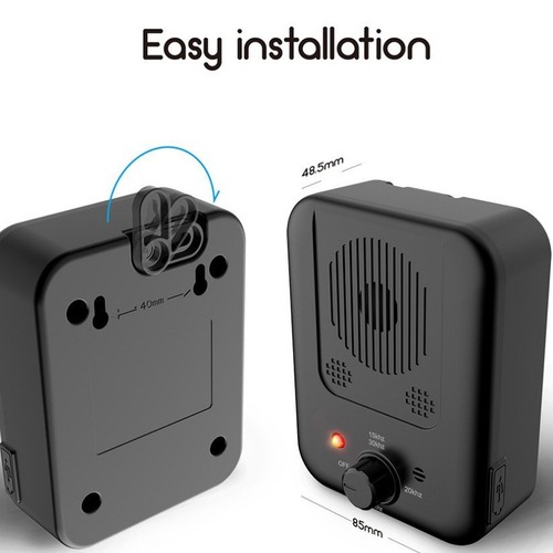 New Ultrasonic Barking Control Device Outdoor Dog Deterrent Noise-Proof Pet Training Collar Anti-Barking Dog Trainer