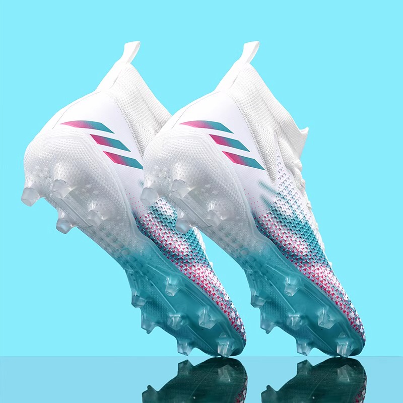 Cristiano Ronaldo Messi Football Shoes Falcon Youth Adult Men and Women Tf Broken Nails Ag Long Nails Kidsren's Student Training Shoes