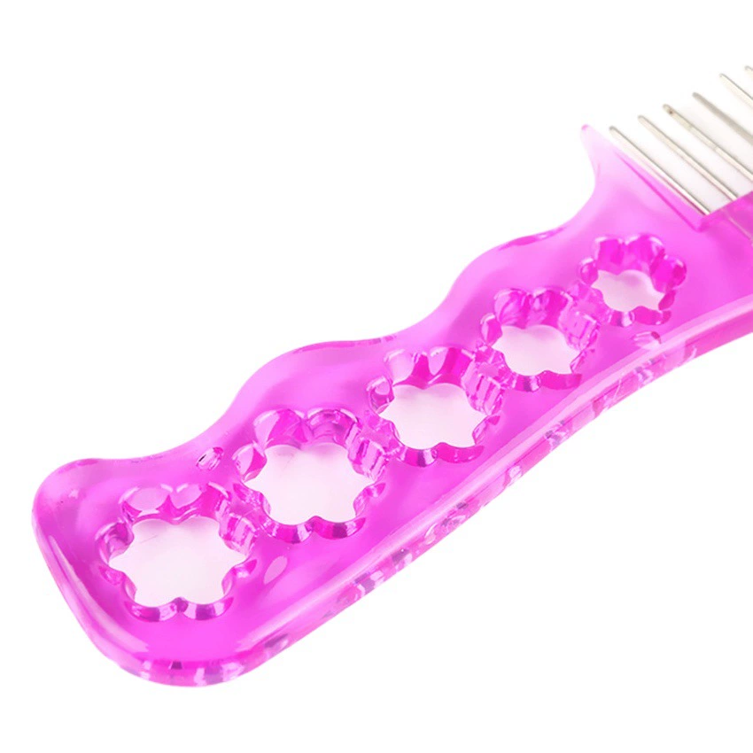 Парик маленькая стальная расческа маленькая расческа для ухода за париком Оптовая расческа парик маленькая стальная расческа анти-завивание расчесывания парик