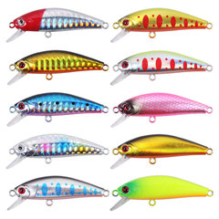Sawfish Lure Hard Lure Fake Lure 2.6g/6g/10g Military Fish Submerged Minnow Short-Tongued Lead Block Three Hooks