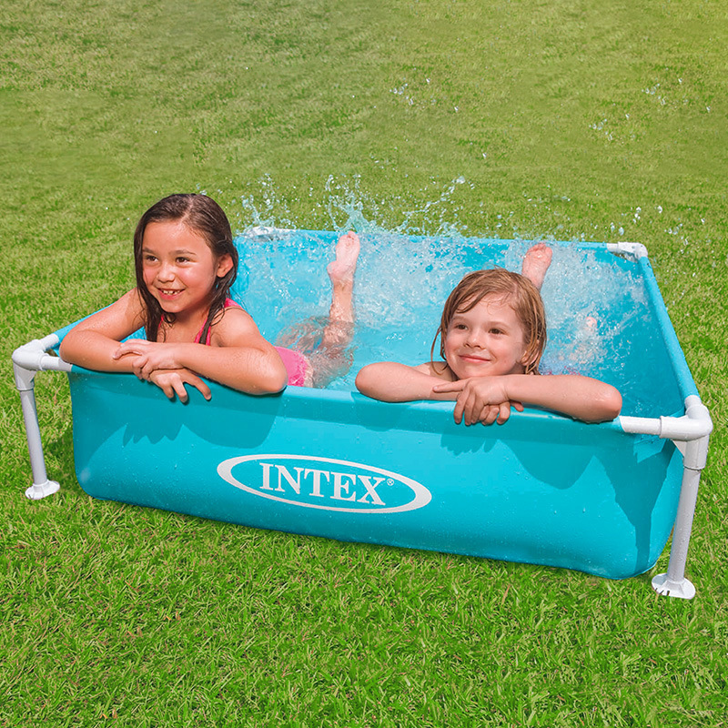 Intex57173 Tube Frame Pool Children's Paddling Pool Baby Ocean Ball Pool Fishing Pool Swimming Pool Portable and Collapsible