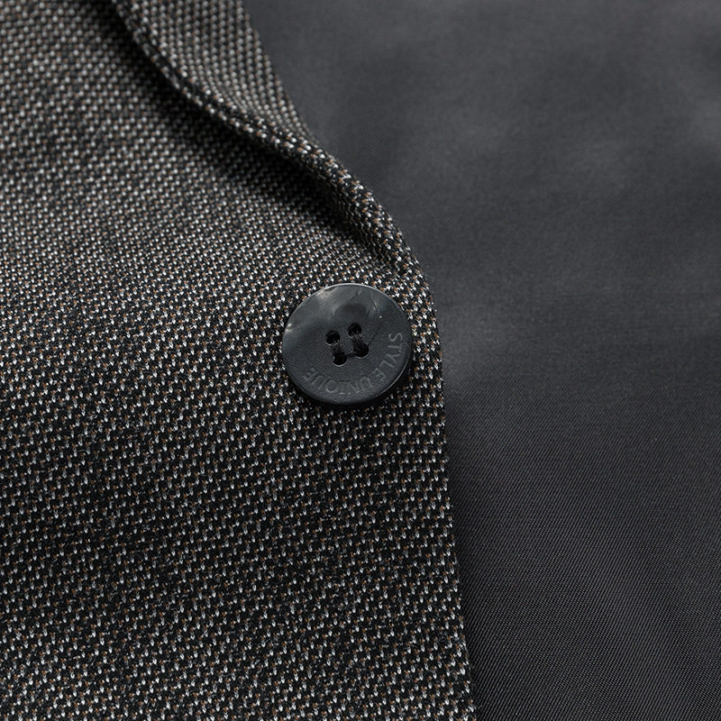 Primavera y otoño nuevos trajes para hombres de mediana edad negocios trajes casuales para hombres delgados monoparental chaqueta superior