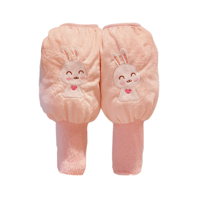 Children's oversleeves two-in-one girls' warm sleeves 2023 new student down jacket anti-dirty oversleeves winter oversleeves