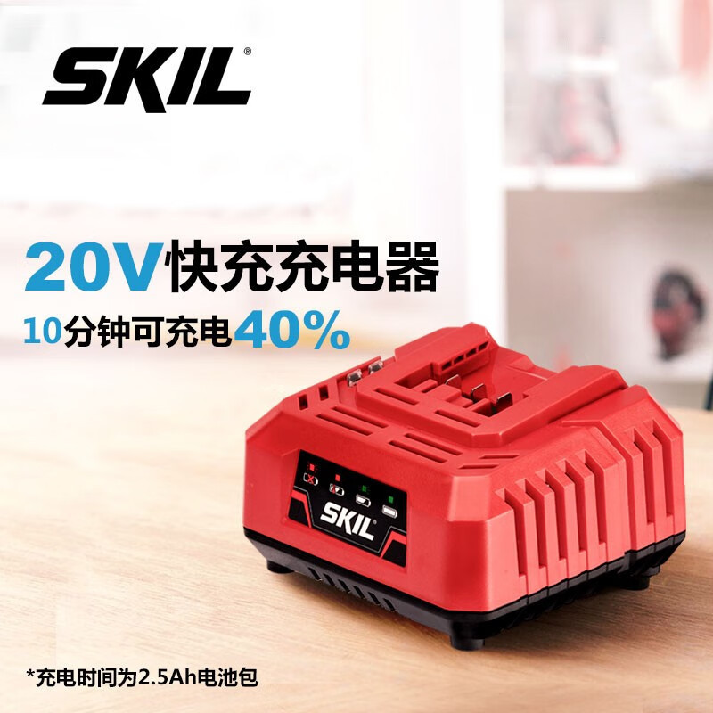 SKIL20V martillo eléctrico picador eléctrico sierra eléctrica batería herramienta eléctrica 60W cargador de carga rápida compartido 3122 60W carga rápida
