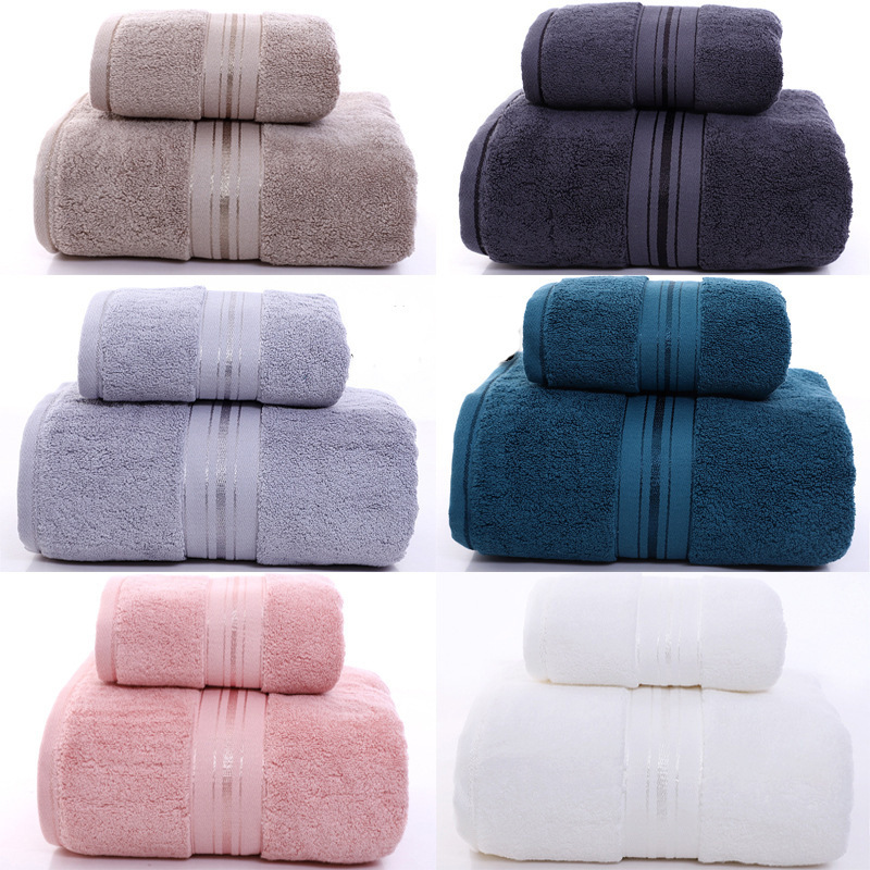 Factory wholesale five-star hotel high-grade bath towel cotton absorbent large bath towel soft embroidery custom LOGO Factory wholesale five-star hotel high-grade bath towel cotton absorbent large bath towel soft embroidery custom LOGO