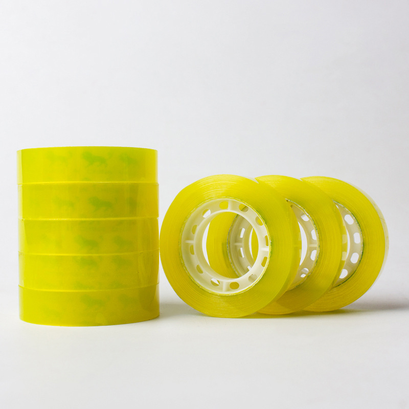 Suministro spot de cinta adhesiva transparente de papelería de oficina material BOPP floral ramo de materiales de embalaje cinta pequeña