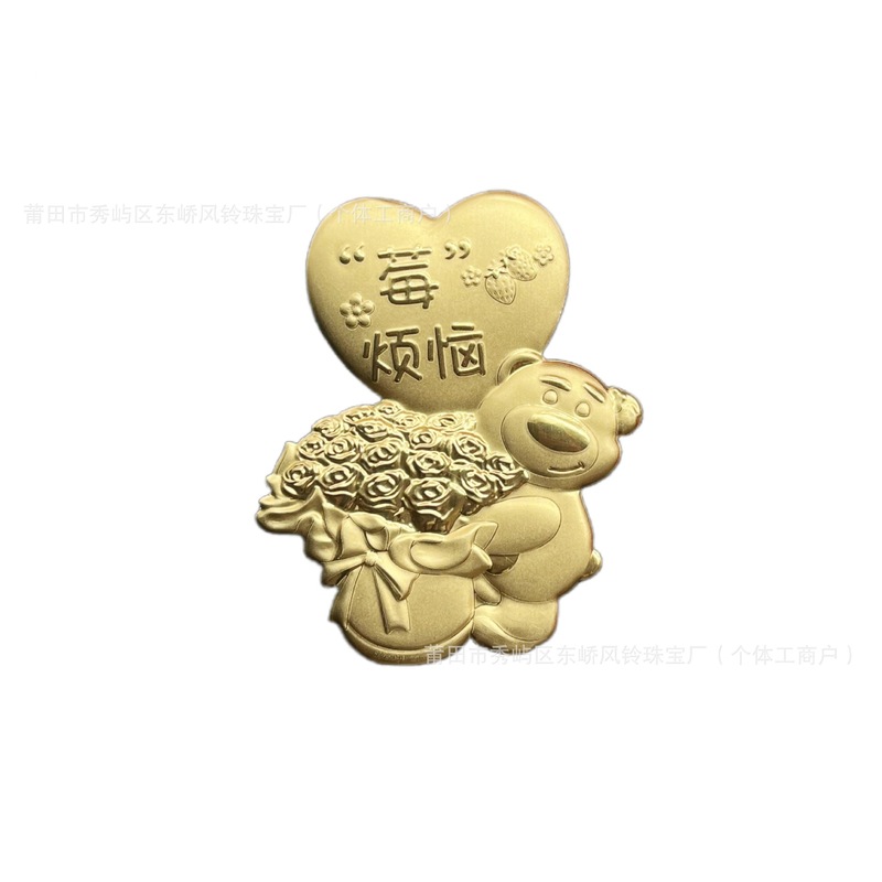 足金999哆啦A梦钥匙扣黄金机器猫包包挂件可爱挂饰抖音直播批发|undefined