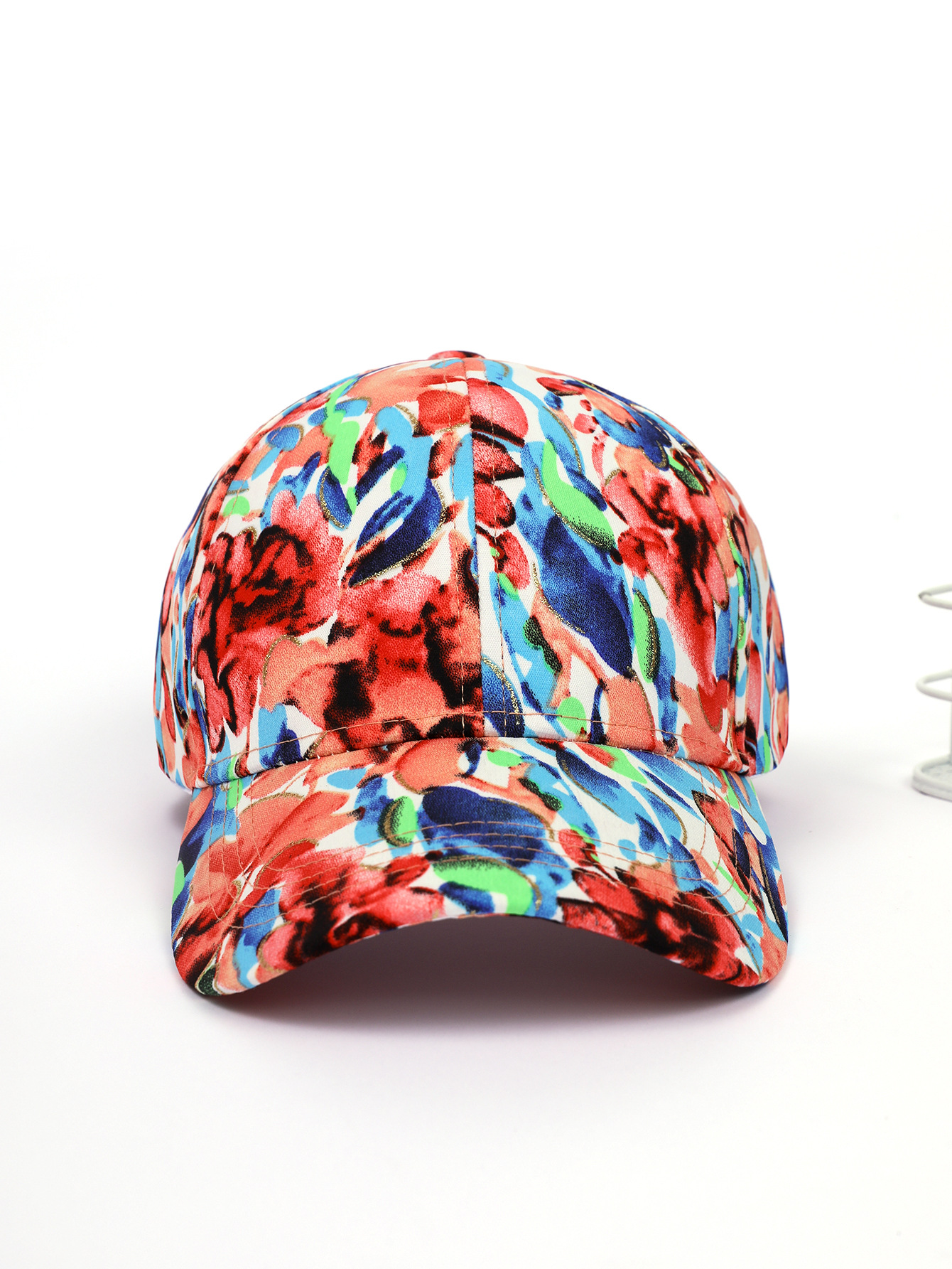 La gorra de béisbol impresa Sombrero de vacaciones de ocio enarbolado a prueba de sol transpirable de moda para mujer