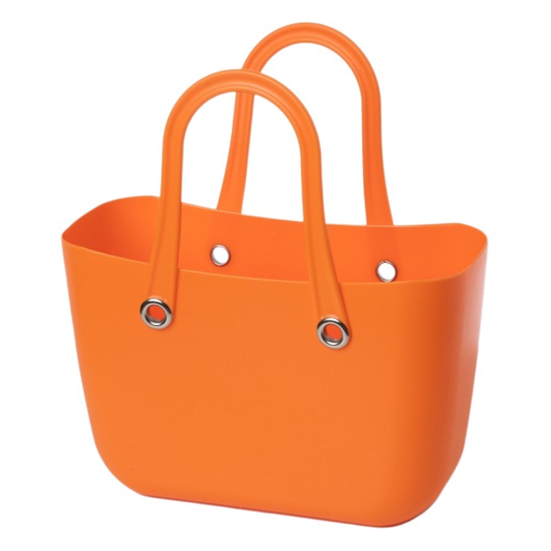 Nueva moda cesta de regalo de mano de plástico cesta de regalo de cumpleaños bolsa de baño cesta niños picnic cesta de almacenamiento