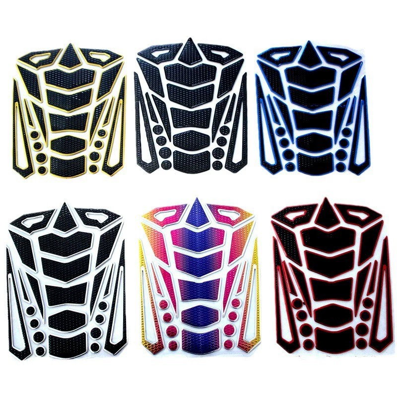 Мотоцикл Fishbone Автомобильная наклейка ПВХ мягкая резиновая наклейка с защитой от столкновений автомобиля Наклейка на дверь автомобиля капот тянуть цветок Анти-царапина