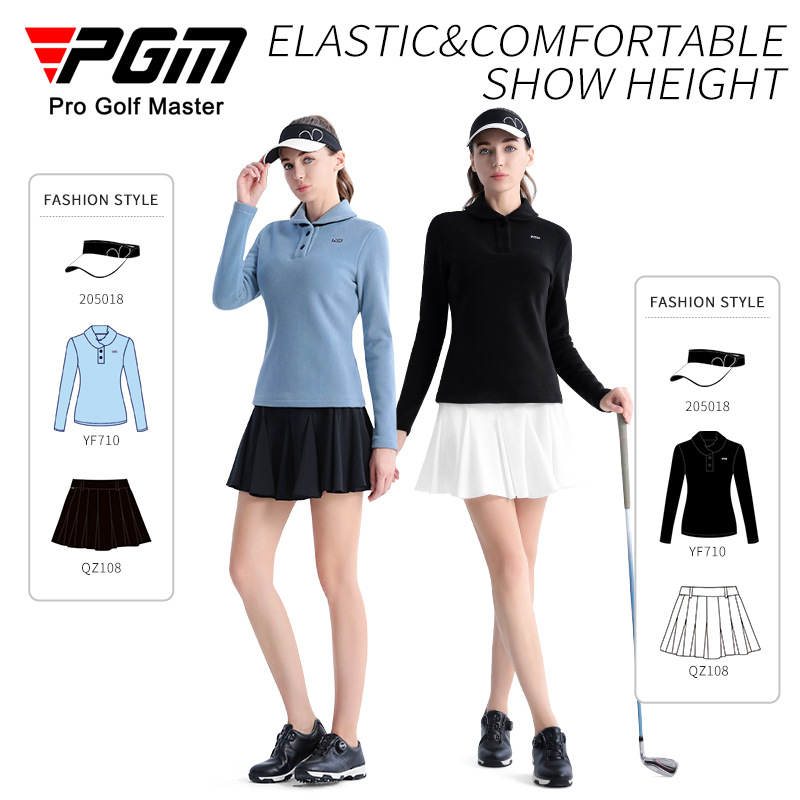 Bộ đồ golf nữ áo khoác chống lạnh và váy ngắn bồng bềnh chữ A — YF710-Áo khoác màu mơ kem [chống lạnh và ấm/mềm mại và thân thiện với làn da], QZ108-Váy phồng kaki [Gửi váy đáy/váy chữ A], YF710-Disc Grey Blue Coat [Chống lạnh và ấm/mềm mại và thân thiện với làn da], QZ108-Váy phồng màu be [Gửi váy đáy/váy chữ A]
