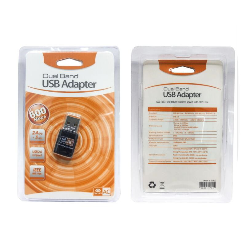 RTL8811CU600M dual band USB wireless network card desktop laptop wifi receiver transmitter