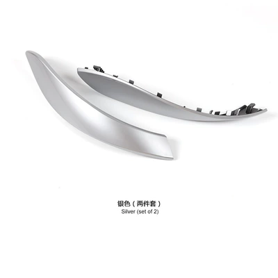 Armrest, handle, handle — Handle Cover Armrest Cover Plate - bright-silver-cover-left-and-right-pair