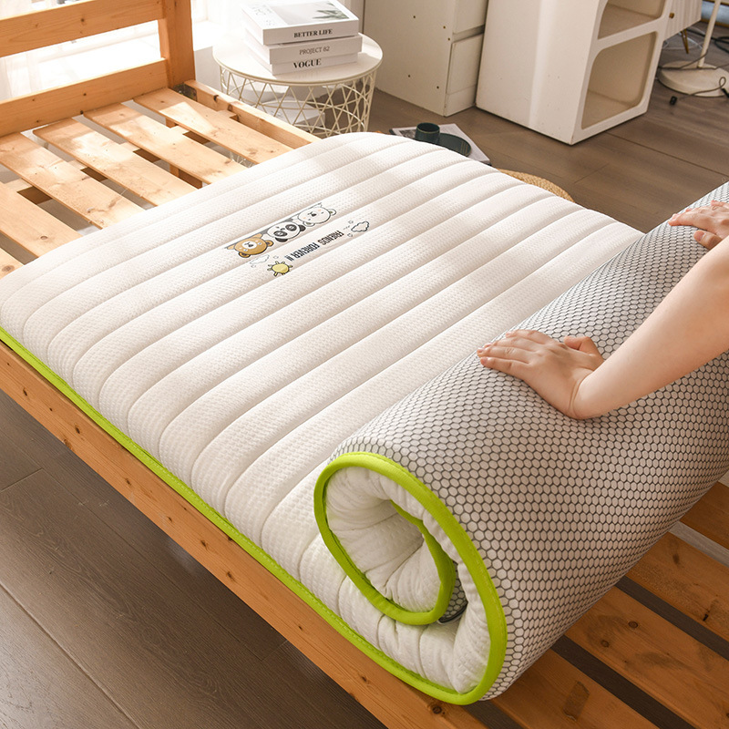 Class A Solid Color Thickened Foam Cotton Mattress Student Quarter Dormitory Upper and Lower Bed Mattress Mattress Tatami Bed Anti-Collapse