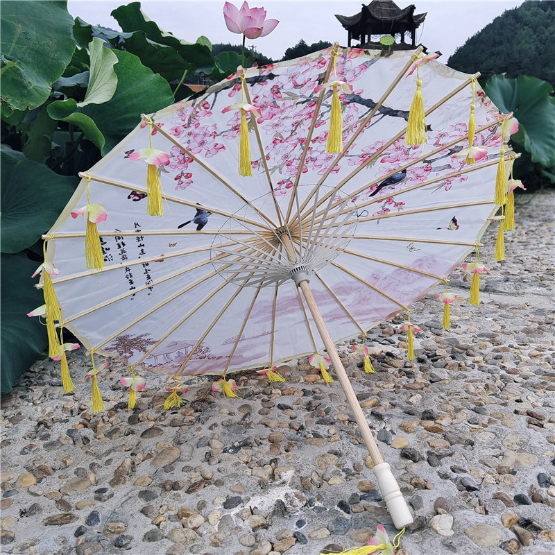 춘메이 얀페이 꽃잎 우산