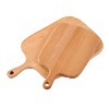 Wooden square Japanese cutting board from natural wood
