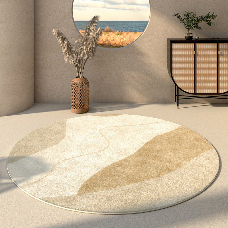 Imitation cashmere round blanket-19