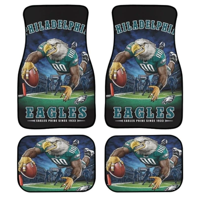 NFL Team Creative LOGO Car: Universal Foot Pad - f1302135gp-1