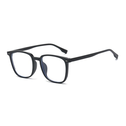 New finished myopia glasses, fashionable retro glasses frames, plain mirrors, versatile anti-blue light glasses for men and women