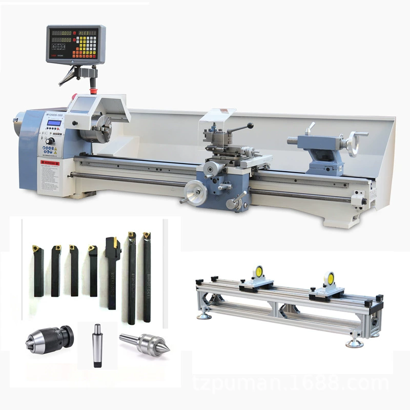 250-1000 электронное подвесное колесо с двойным патроном, станок для ремонта металлических стержней, бытовой небольшой удлиненный токарный станок для ремонта стержней