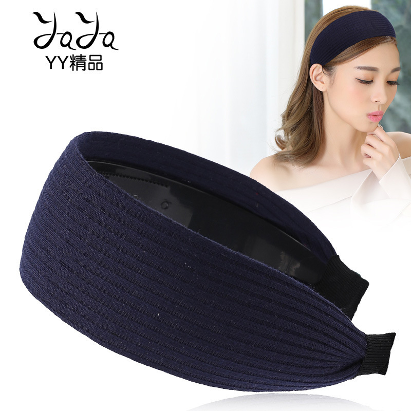 Cross-border wholesale hair band hair band female Korean style hair pressure hair accessories for face washing fashion elegant adult hair clip head band