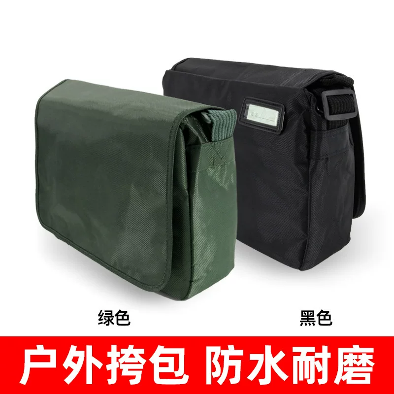 Black backpack one shoulder, men's camouflage tactics bag