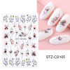 Nail stickers, fruit adhesive fake nails for nails, new collection, 2022, 3D