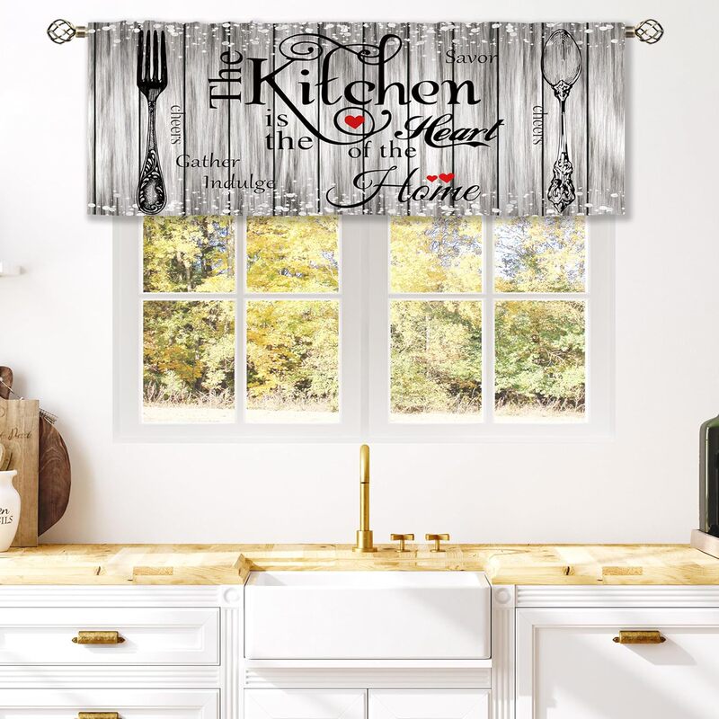 Cross-Border Kitchen Cafe Country Curtains Digital Print Farmhouse Flowers Daisies Country Flowers Butterfly Bathroom Curtain Cross-Border Kitchen Cafe Country Curtains Digital Print Farmhouse Flowers Daisies Country Flowers Butterfly Bathroom Curtain