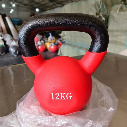 Libosen Solid Cast Iron Plastisol-Coated Kettlebells | Colorful Grip Dumbbells | Home Gym Handheld Back-Training Dumbbells